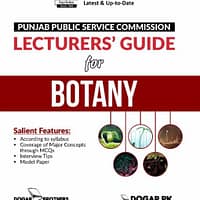 PPSC Lecturers Guide for Botany by Dogar Brothers PPSC Lecturers Guide for Botany by Dogar Brothers