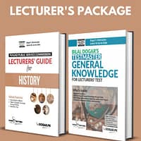 PPSC Lecturer's History & General Knowledge Package PPSC Lecturer’s Histroy & General Knowledge Package
