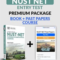 Prepare for NUST NET Entry Test with Premium Package NUST NET Entry Test guide book