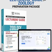 SPSC Lecturer's Guide for Zoology SPSC Lecturer's Guide for Zoology