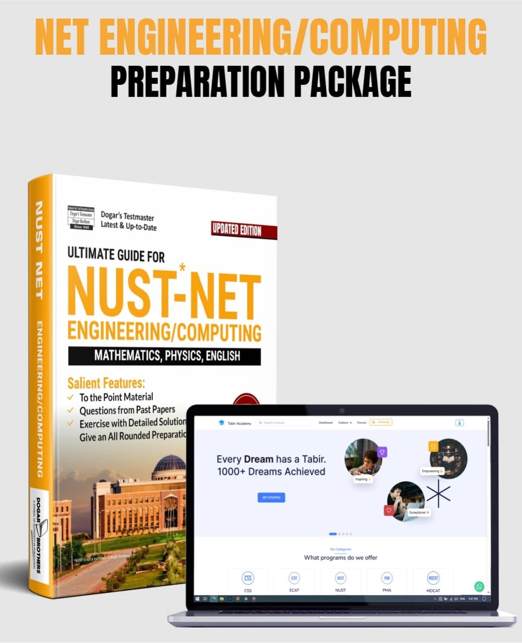 Ultimate Guide for NUST NET Engineering & Architecture Package (Guide + Online Preparation) NUST NET Engineering & Architecture Book