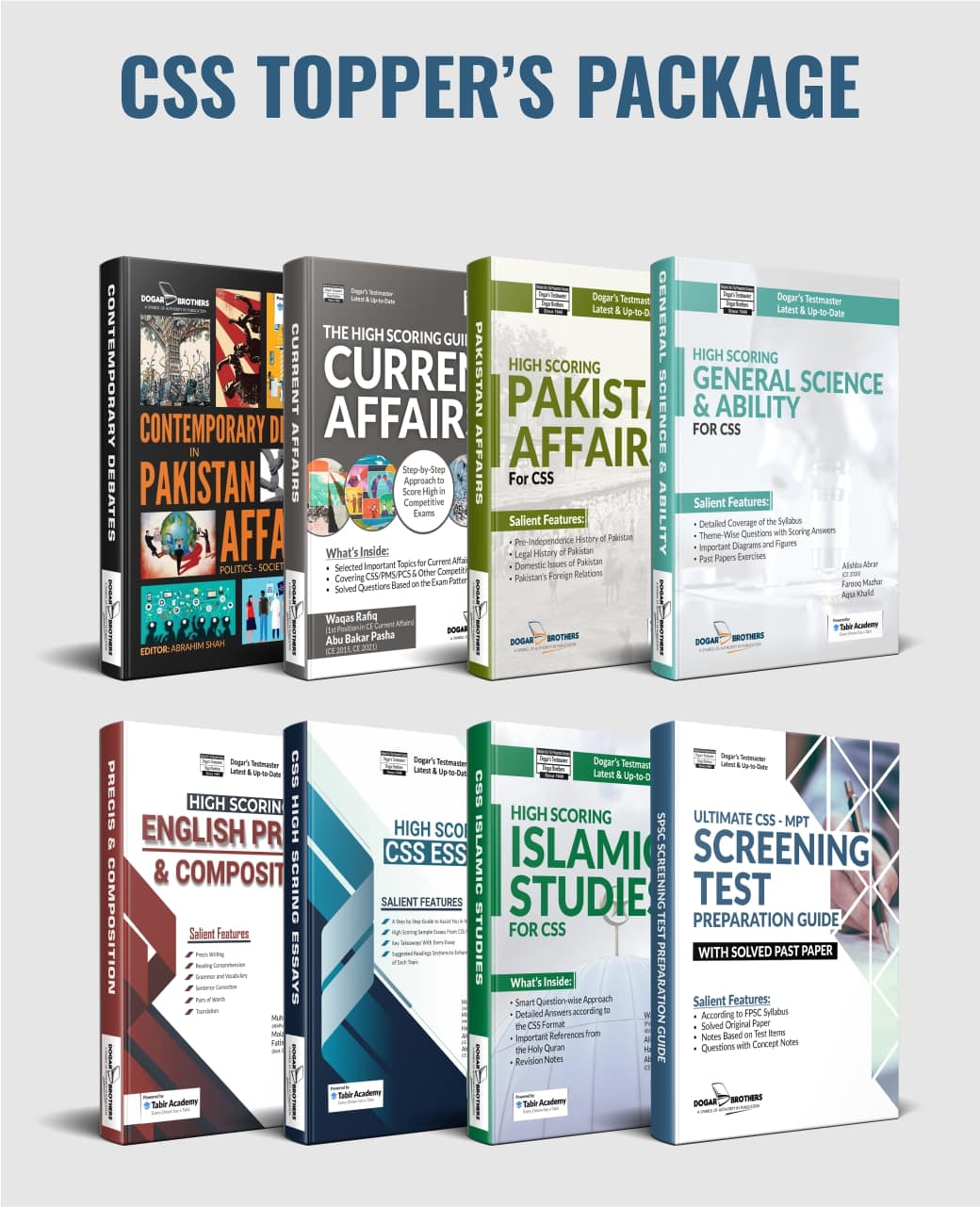 Home FPSC CSS Compulsory Subjects Guides Topper's Package