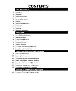 SPSC Subject Specialist Urdu Guide Package SPSC Subject Specialist Urdu Guide English Contents 1