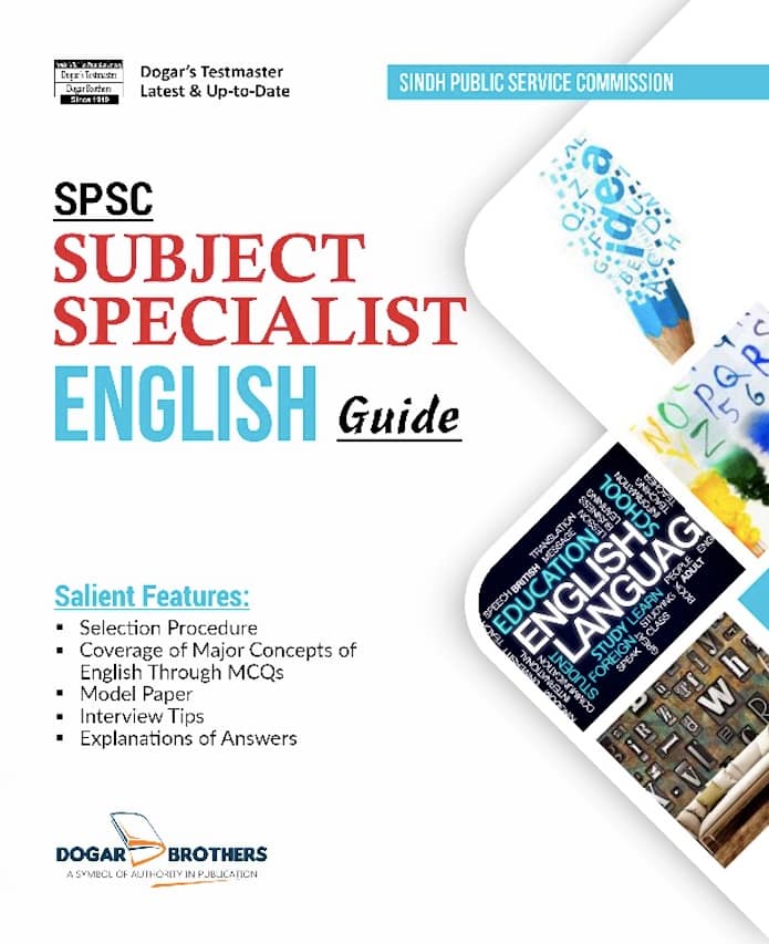 SPSC Subject Specialist English Guide SPSC Subject Specialist English Guide